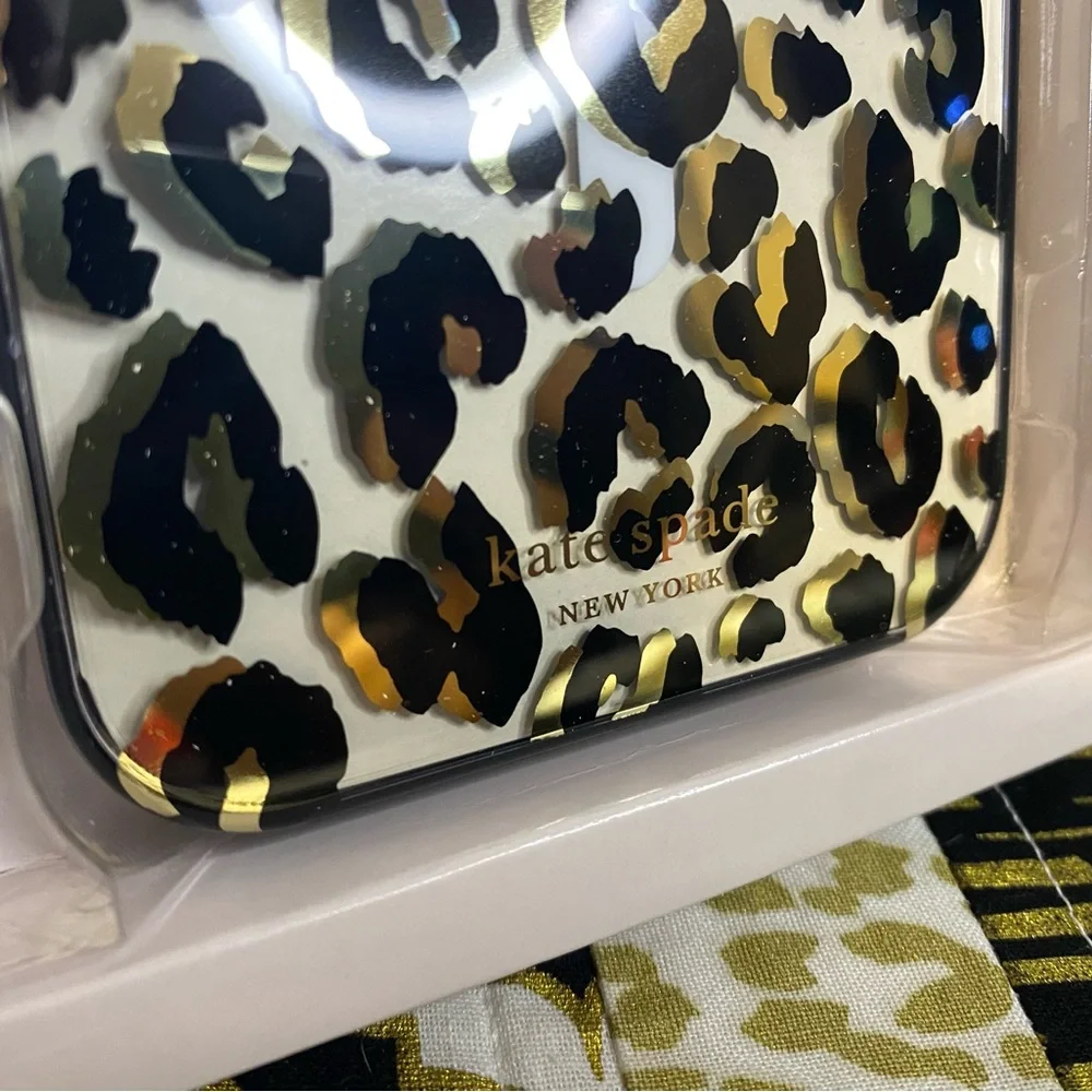 SALE! KATE SPADE LEOPARD IPHONE 14 PLUS CASE